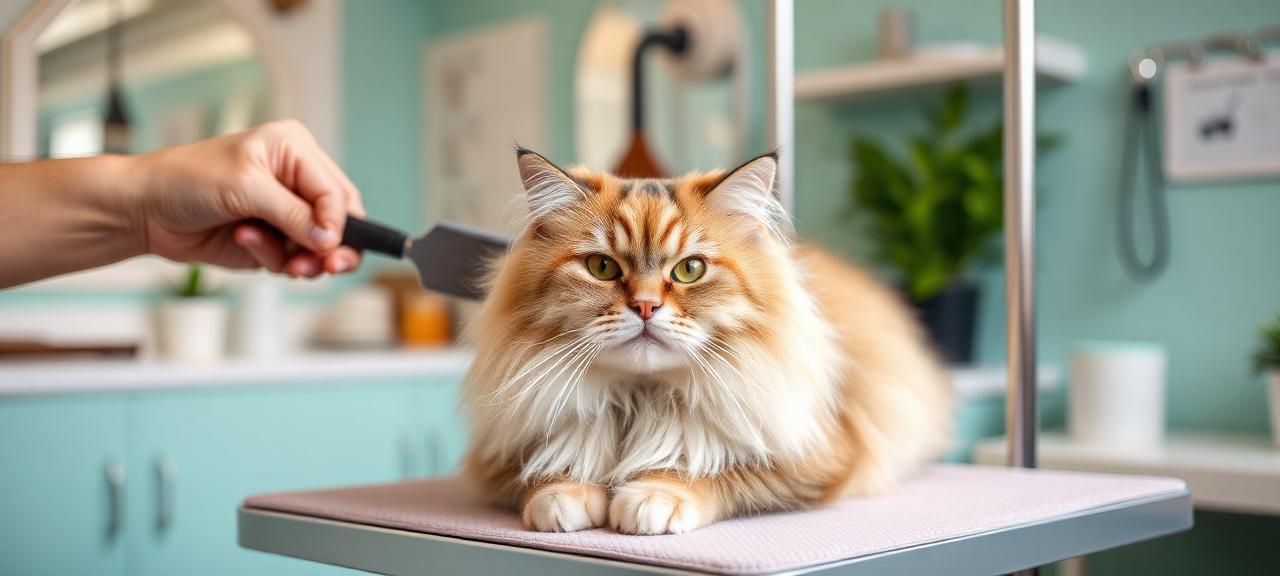 Profesjonalny grooming kota w salonie Psi Zakątek Fordon